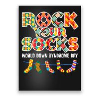 World Down Syndrome Day Rock Your Socks Awareness Poster