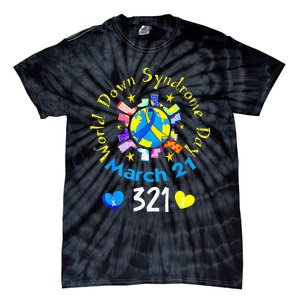 World Down Syndrome Day Awareness Socks Down Right Tie-Dye T-Shirt