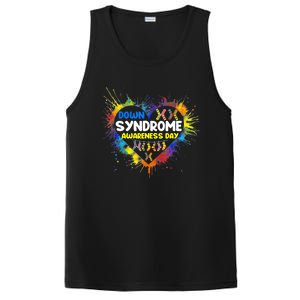 World Down Syndrome Day Awareness Socks 21 March Gifts PosiCharge Competitor Tank