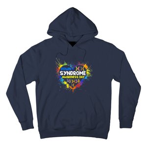 World Down Syndrome Day Awareness Socks 21 March Gifts Hoodie