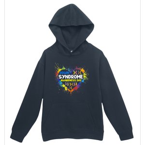 World Down Syndrome Day Awareness Socks 21 March Gifts Urban Pullover Hoodie