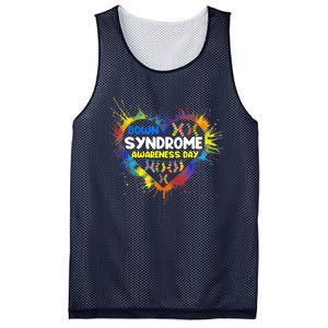 World Down Syndrome Day Awareness Socks 21 March Gifts Mesh Reversible Basketball Jersey Tank