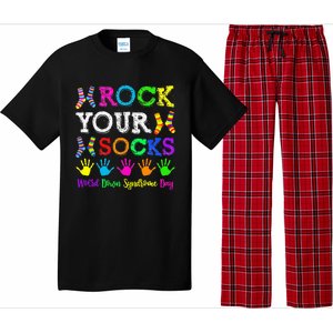 World Down Syndrome Day Rock Your Socks Awareness Support Pajama Set