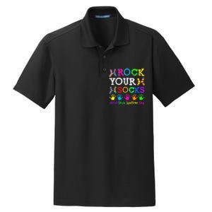 World Down Syndrome Day Rock Your Socks Awareness Support Dry Zone Grid Polo