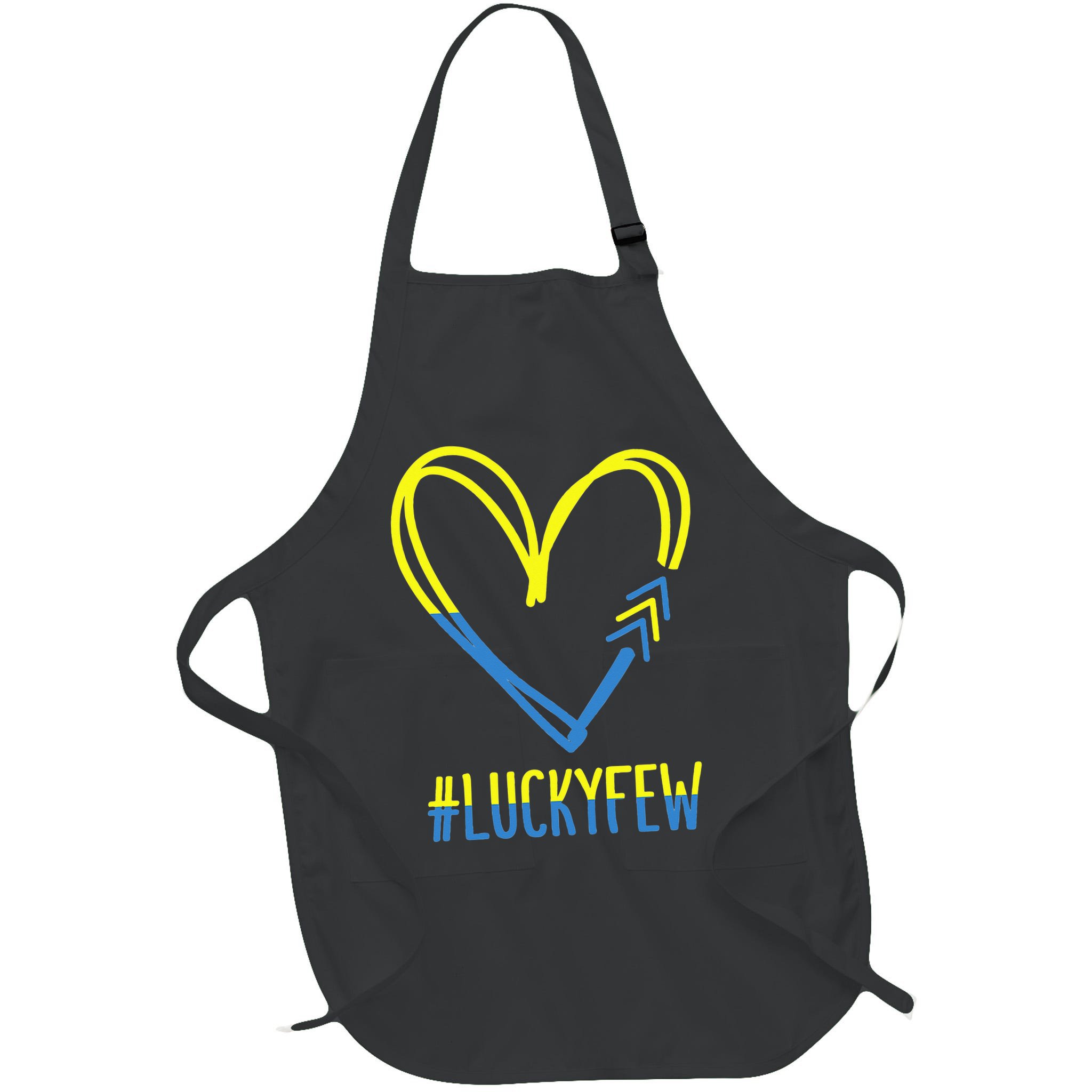 World Down Syndrome Awareness Day 3 Arrows Lucky Few Tattoo Apron