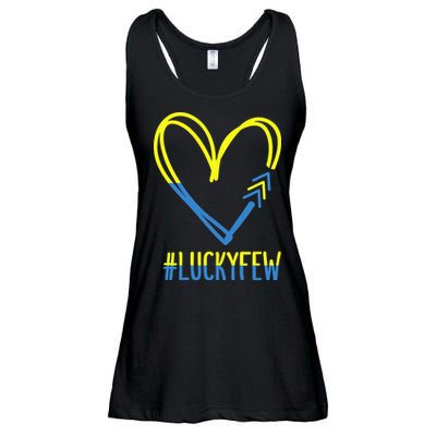World Down Syndrome Awareness Day 3 Arrows Lucky Few Tattoo Ladies Essential Flowy Tank