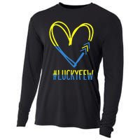 World Down Syndrome Awareness Day 3 Arrows Lucky Few Tattoo Cooling Performance Long Sleeve Crew