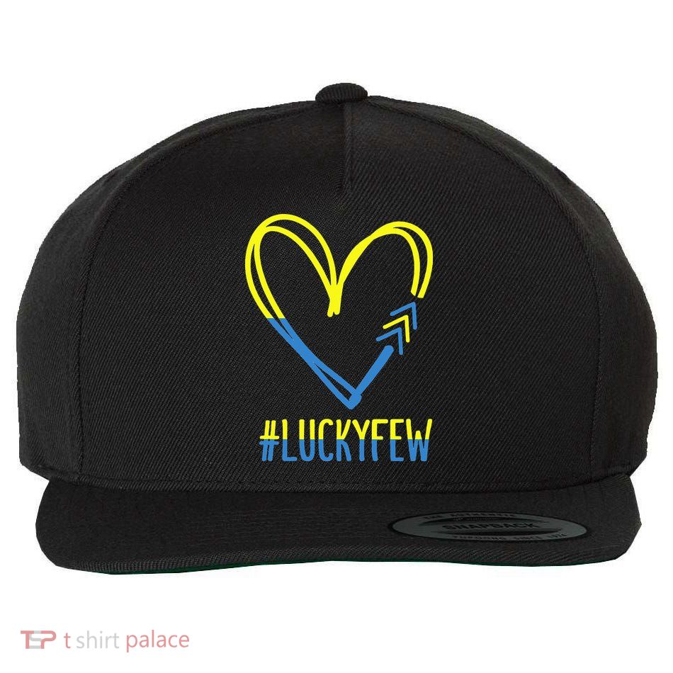 World Down Syndrome Awareness Day 3 Arrows Lucky Few Tattoo Wool Snapback Cap