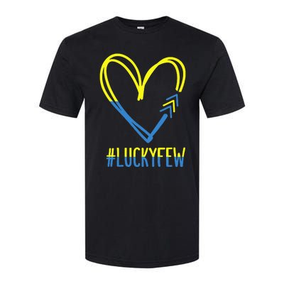 World Down Syndrome Awareness Day 3 Arrows Lucky Few Tattoo Softstyle CVC T-Shirt