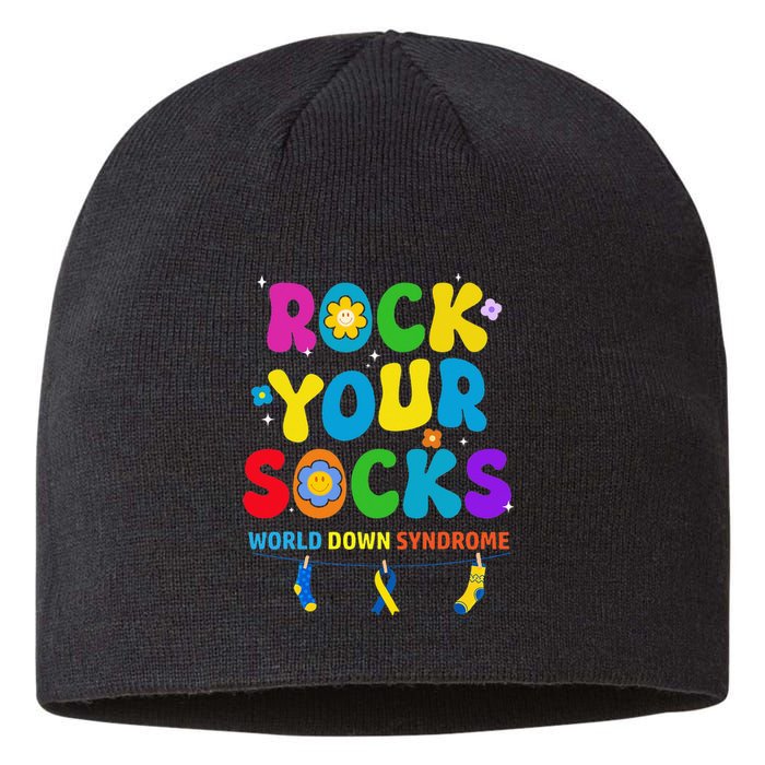 World Down Syndrome Day Rock Your Socks Awareness Sustainable Beanie