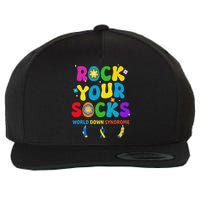 World Down Syndrome Day Rock Your Socks Awareness Wool Snapback Cap