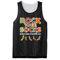 World Down Syndrome Day Rock Your Socks Awareness Mesh Reversible Basketball Jersey Tank