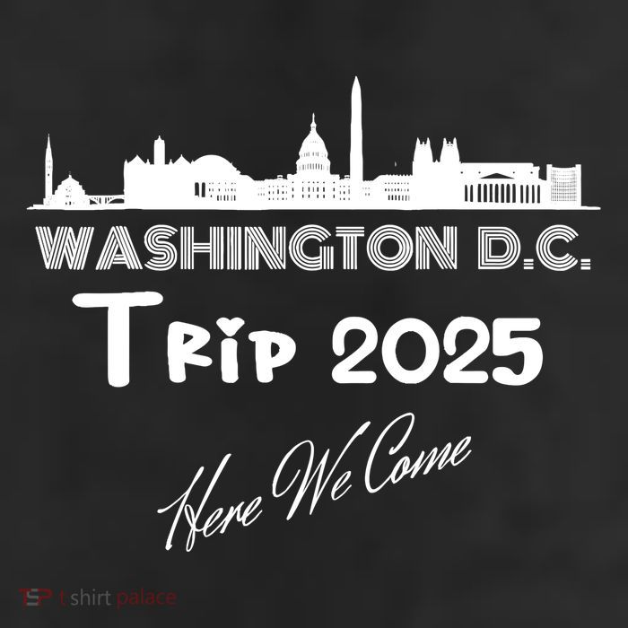 Washington D.C Skyline Trip 2025 Here We Come Matching Team Beanie