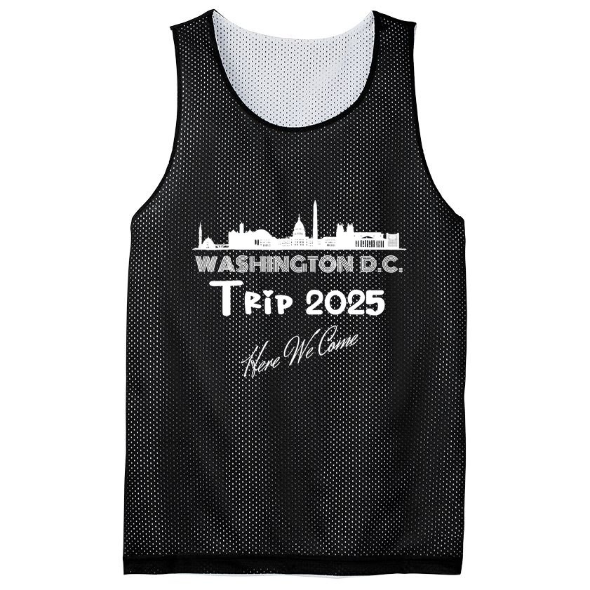 Washington D.C Skyline Trip 2025 Here We Come Matching Team Mesh Reversible Basketball Jersey Tank
