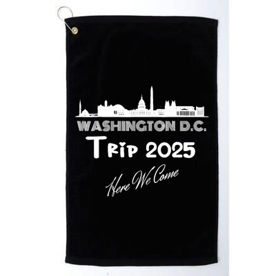 Washington D.C Skyline Trip 2025 Here We Come Matching Team Golf Towel