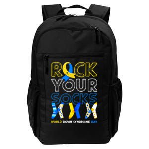 World Down Syndrome Day Rock Your Socks Awareness Daily Commute Backpack