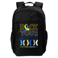 World Down Syndrome Day Rock Your Socks Awareness Daily Commute Backpack