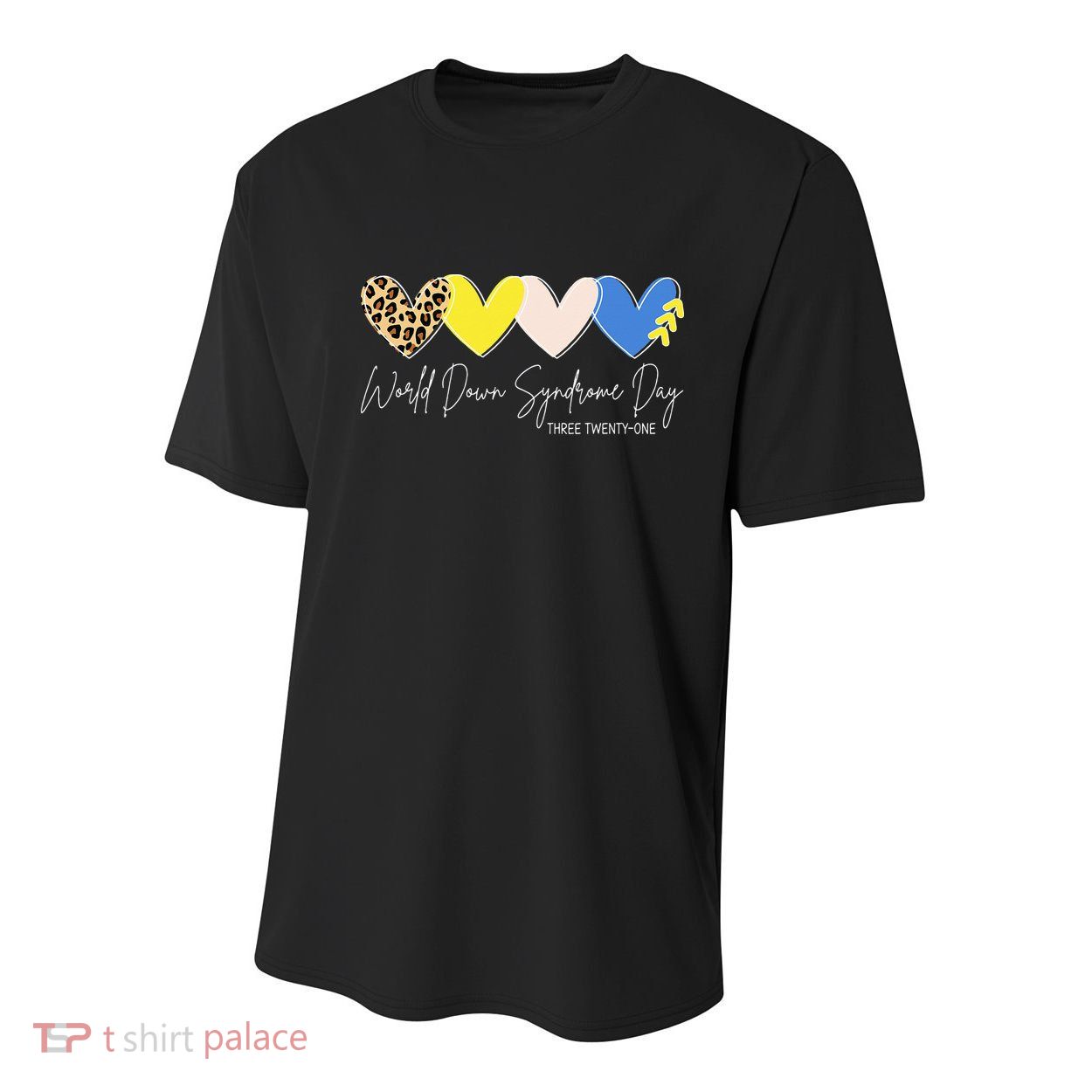 World Down Syndrome Awareness Day 3.21 Trisomy Support Youth Performance Sprint T-Shirt