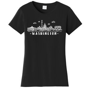 Washington Dc Skyline Women's T-Shirt