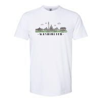 Washington Dc Skyline Vintage Softstyle CVC T-Shirt