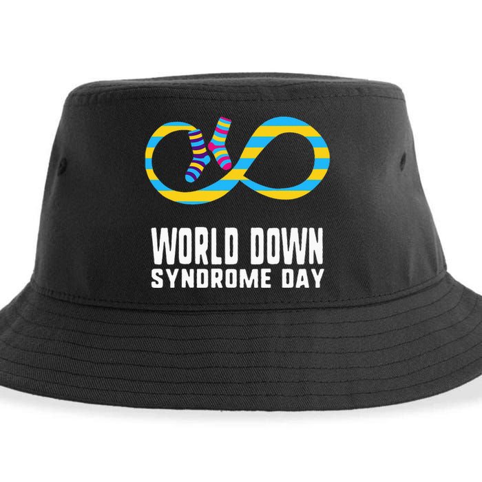 World Down Syndrome Day Awareness Socks Down Right Sustainable Bucket Hat