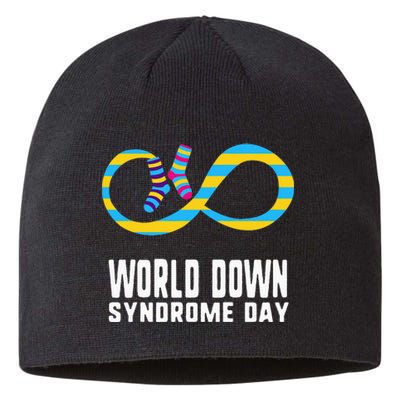 World Down Syndrome Day Awareness Socks Down Right Sustainable Beanie