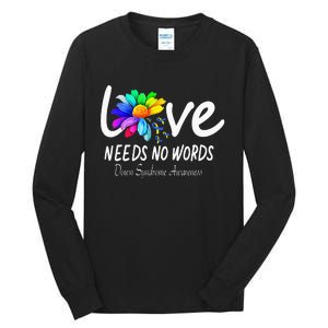 World Down Syndrome Day - Rock Your Socks Awareness Tall Long Sleeve T-Shirt