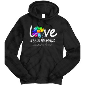 World Down Syndrome Day - Rock Your Socks Awareness Tie Dye Hoodie