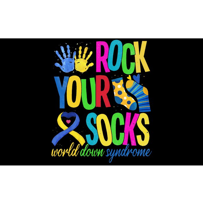 World Down Syndrome Day Quote Rock Your Socks Cool Awareness Bumper Sticker