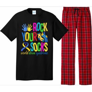 World Down Syndrome Day Quote Rock Your Socks Cool Awareness Pajama Set