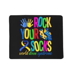 World Down Syndrome Day Quote Rock Your Socks Cool Awareness Mousepad