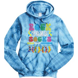 World Down Syndrome Day, Rock Your Socks Awareness Tie Dye Hoodie