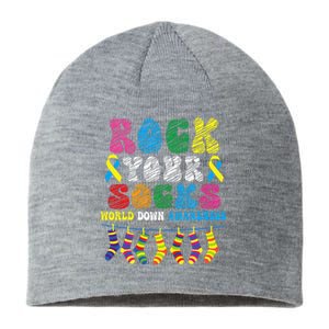 World Down Syndrome Day, Rock Your Socks Awareness Sustainable Beanie