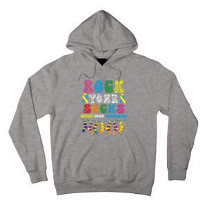 World Down Syndrome Day, Rock Your Socks Awareness Tall Hoodie