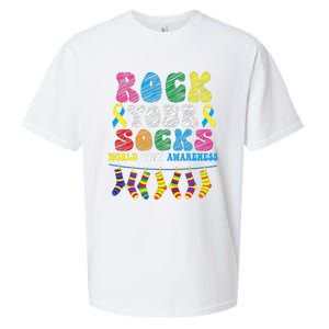 World Down Syndrome Day, Rock Your Socks Awareness Sueded Cloud Jersey T-Shirt