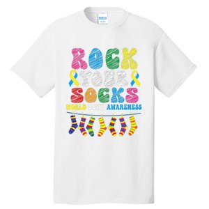 World Down Syndrome Day, Rock Your Socks Awareness Tall T-Shirt