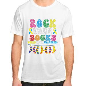 World Down Syndrome Day, Rock Your Socks Awareness Adult ChromaSoft Performance T-Shirt