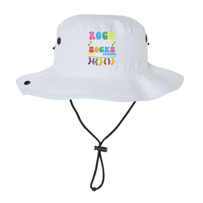 World Down Syndrome Day, Rock Your Socks Awareness Legacy Cool Fit Booney Bucket Hat