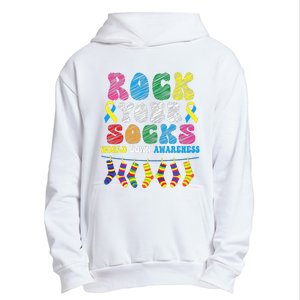 World Down Syndrome Day, Rock Your Socks Awareness Urban Pullover Hoodie