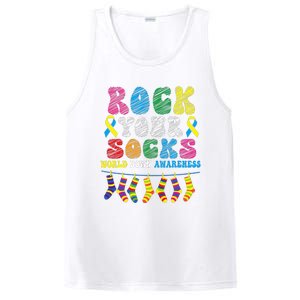 World Down Syndrome Day, Rock Your Socks Awareness PosiCharge Competitor Tank