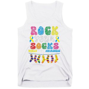 World Down Syndrome Day, Rock Your Socks Awareness Tank Top