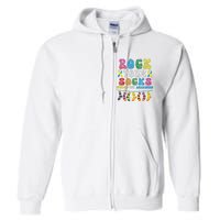 World Down Syndrome Day, Rock Your Socks Awareness Full Zip Hoodie