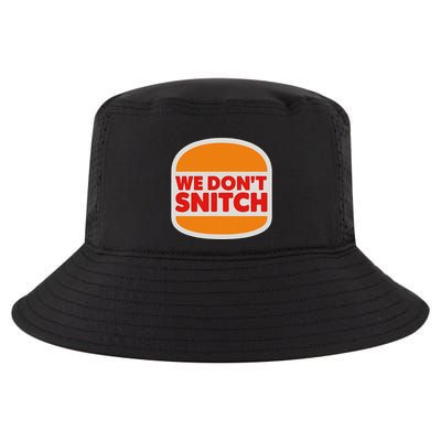 We Don’T Snitch Logo T – Bold Statement Cool Comfort Performance Bucket Hat