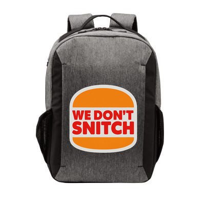 We Don’T Snitch Logo T – Bold Statement Vector Backpack
