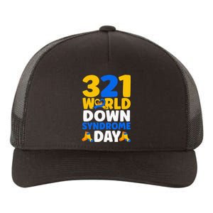 World Down Syndrome Day Awareness March 21 Yupoong Adult 5-Panel Trucker Hat