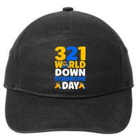 World Down Syndrome Day Awareness March 21 7-Panel Snapback Hat