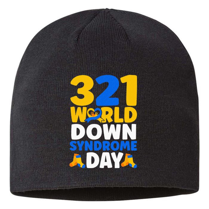 World Down Syndrome Day Awareness March 21 Sustainable Beanie