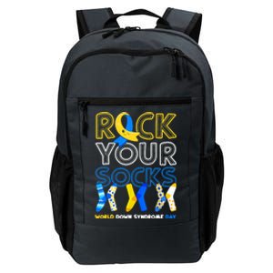 World Down Syndrome Day Rock Your Socks Groovy Daily Commute Backpack