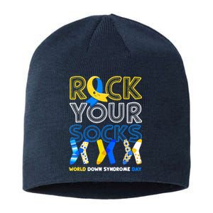 World Down Syndrome Day Rock Your Socks Groovy Sustainable Beanie