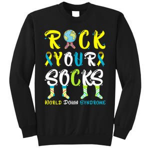 World Down Syndrome Day Rock Your Socks Awareness Sweatshirt